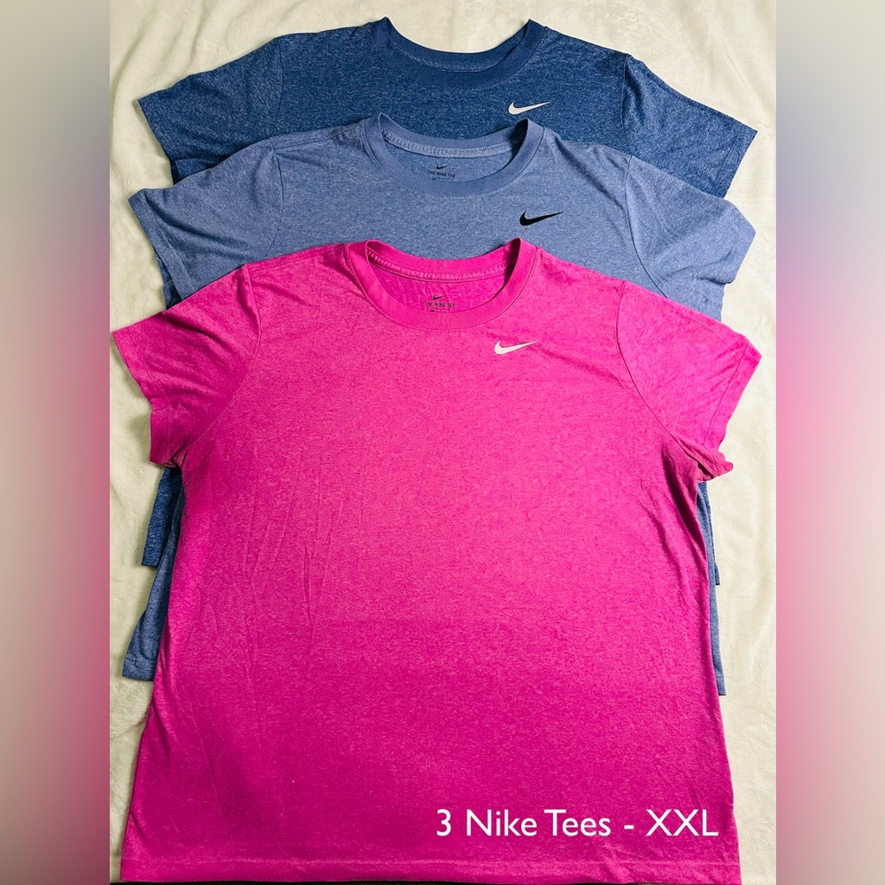 Nike Dri-Fit T-Shirt Bundle Women’s XXL (3 Pack)